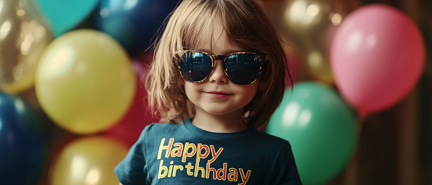 Syntymäpäiväonnittelut lapselle