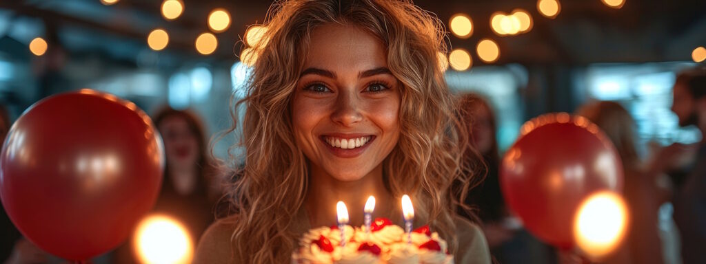 synttärionnittelut naiselle